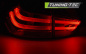 Preview: LED Lightbar Design Rückleuchten für BMW X1 E84 09-12 rot/klar